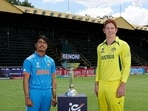 Skippers Uday Saharan and Hugh Weibgen pose for a photo with the trophy on the eve of the final between India U19 and Australia U19 Skippers Uday Saharan and Hugh Weibgen pose for a photo with the trophy on the eve of the final between India U19 and Australia U19