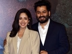 Yami Gautam debuts baby bump at Article 370 trailer launch, Kangana Ranaut congratulates Yami and director Aditya Dhar.