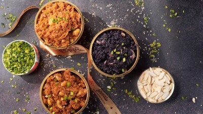 Piping hot halwas was the favourite winter delicacies (Ram Asrey Sweets)