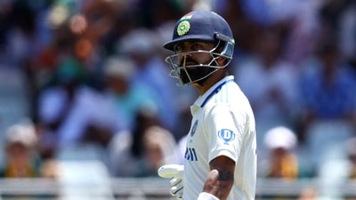India's Virat Kohli during the Test series against South Africa (REUTERS)