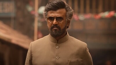 Rajinikanth in a still from Lal Salaam Rajinikanth in a still from Lal Salaam