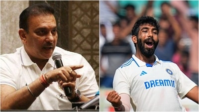 Ravi Shastri (L) opened up about his phone call with Jasprit Bumrah to discuss the latter's Test prospects (File/PTI) Ravi Shastri (L) opened up about his phone call with Jasprit Bumrah to discuss the latter's Test prospects (File/PTI)
