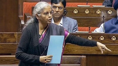 Union finance minister Nirmala Sitharaman (PTI) Union finance minister Nirmala Sitharaman (PTI)