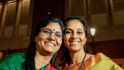 Union Minister Anupriya Patel and NCP MP Supriya Sule (PTI) Union Minister Anupriya Patel and NCP MP Supriya Sule (PTI)