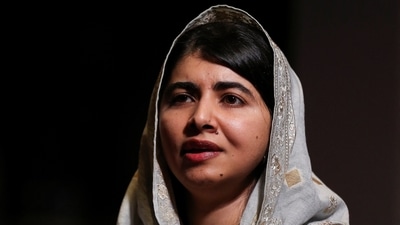 Pakistan Elections 2024: Nobel Peace Prize winner Malala Yousafzai speaks during an interview. (Reuters)