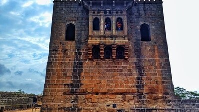 Shivneri Fort: Located near Pune in Maharashtra, Shivneri Fort is the birthplace of Shivaji Maharaj. It is a significant historical site and is known for its architectural beauty and historical importance. (Pinterest) Shivneri Fort: Located near Pune in Maharashtra, Shivneri Fort is the birthplace of Shivaji Maharaj. It is a significant historical site and is known for its architectural beauty and historical importance. (Pinterest)