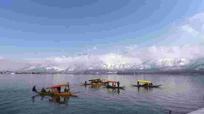 The southern Pahalgam tourist resort was coldest during the night at minus 8.6 degrees Celsius and the day temperature settled at 9 degrees Celsius (HT File Photo)