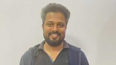 Lottery winner Rajeev Arikkatt is seen. (Twitter) Lottery winner Rajeev Arikkatt is seen. (Twitter)