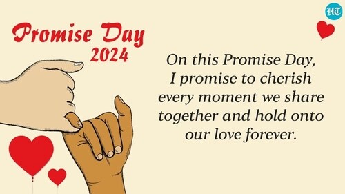 Promise Day is the fifth day of Valentine's Week (HT Photo) Promise Day is the fifth day of Valentine's Week (HT Photo)
