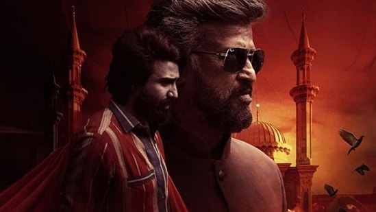Lal Salaam box office collection day 1: Vishnu Vishal and Rajinikanth in a poster.