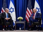 US president Joe Biden with Israeli prime minister Benjamin Netanyahu