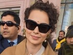 Kangana Ranaut after her arrival ahead of the consecration ceremony of Ram Mandir at Ayodhya in January. (File Photo/ PTI) Kangana Ranaut after her arrival ahead of the consecration ceremony of Ram Mandir at Ayodhya in January. (File Photo/ PTI)