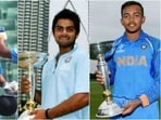 Rishabh Pant (L), Virat Kohli (C), and Prithvi Shaw during their respective U19 World Cup campaigns Rishabh Pant (L), Virat Kohli (C), and Prithvi Shaw during their respective U19 World Cup campaigns