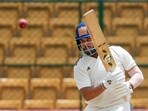Prithvi Shaw plays a shot Prithvi Shaw plays a shot