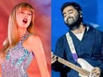 Taylor Swift and Arijit Singh have been going toe to toe in their race to the top on the 'Most Followed Artist on Spotify' chart. Taylor Swift and Arijit Singh have been going toe to toe in their race to the top on the 'Most Followed Artist on Spotify' chart.