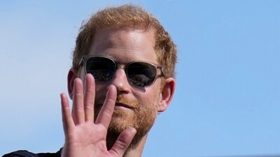 Prince Harry's brief visit to his father, King Charles III, amid a cancer diagnosis sparks speculation and stirs the royal pot (AP Photo/Nick Didlick, File) (AP) Prince Harry's brief visit to his father, King Charles III, amid a cancer diagnosis sparks speculation and stirs the royal pot (AP Photo/Nick Didlick, File) (AP)