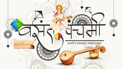 Basant Panchami celebrates the Hindu festival of spring and goddess Saraswati. (Photo by Twitter/IAshishGBN) Basant Panchami celebrates the Hindu festival of spring and goddess Saraswati. (Photo by Twitter/IAshishGBN)