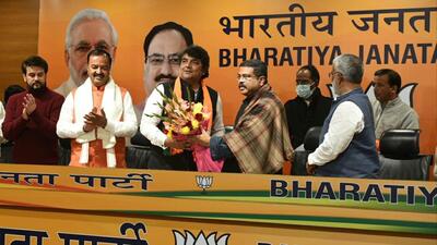 Former Congress leader RPN Singh, who had joined the BJP ahead of the 2022 Uttar Pradesh assembly polls, is among the BJP’s picks for the Rajya Sabha polls. (FILE PHOTO) Former Congress leader RPN Singh, who had joined the BJP ahead of the 2022 Uttar Pradesh assembly polls, is among the BJP’s picks for the Rajya Sabha polls. (FILE PHOTO)