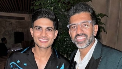 Star India opener Shubman Gill shared a picture with ace Tennis star Rohan Bopanna (Shubman Gill Instagram) Star India opener Shubman Gill shared a picture with ace Tennis star Rohan Bopanna (Shubman Gill Instagram)