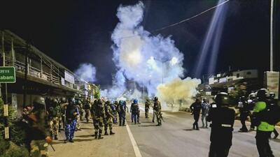 Manipur has been in the throes of ethnic violence between the majority Meitei community and the tribal Kukis since May 3 last year. (PTI) Manipur has been in the throes of ethnic violence between the majority Meitei community and the tribal Kukis since May 3 last year. (PTI)