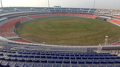 The newly constructed Maharaja Yadavindra Singh Cricket Stadium in Mullanpur braces for a big week, with the Board of Cricket Control in India (BCCI) special team expected to inspect the venue this coming week in the lead-up to the Indian Premier League (IPL). (Ravi Kumar/HT) The newly constructed Maharaja Yadavindra Singh Cricket Stadium in Mullanpur braces for a big week, with the Board of Cricket Control in India (BCCI) special team expected to inspect the venue this coming week in the lead-up to the Indian Premier League (IPL). (Ravi Kumar/HT)
