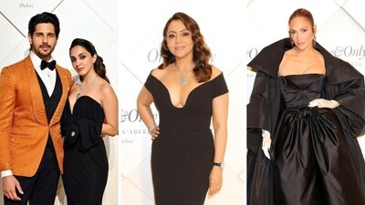 Kiara Advani, Sidharth Malhotra, Gauri Khan and Jennifer Lopez attended the Dubai event. Kiara Advani, Sidharth Malhotra, Gauri Khan and Jennifer Lopez attended the Dubai event.