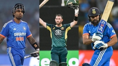 Glenn Maxwell smashed an unbeaten 120 against West Indies in the second T20I match. Glenn Maxwell smashed an unbeaten 120 against West Indies in the second T20I match.