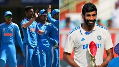 India U19 team in action (L); Jasprit Bumrah after receiving the player of the match award in the second Test against England (BCCI/PTI) India U19 team in action (L); Jasprit Bumrah after receiving the player of the match award in the second Test against England (BCCI/PTI)