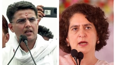 Acharya Pramod Krishnam said Congress has been insulting Sachin Pilot and Priyanka Gandhi. Acharya Pramod Krishnam said Congress has been insulting Sachin Pilot and Priyanka Gandhi.