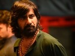 Ravi Teja in a still from Eagle Ravi Teja in a still from Eagle