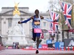Kiptum went 34 seconds clear of Kipchoge's world record in just his third marathon at the age of 23. 
