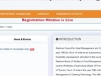 NTA starts application process for NCHM JEE-2024, last date March 31 NTA starts application process for NCHM JEE-2024, last date March 31