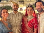 TV star Nakuul Mehta shared pictures from Kashmira Irani and Akshat Saxena's wedding in Ranthambore