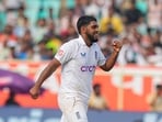 England's Rehan Ahmed celebrates the wicket of India's Ravichandran Ashwin during the third day of the second Test match between India and England England's Rehan Ahmed celebrates the wicket of India's Ravichandran Ashwin during the third day of the second Test match between India and England