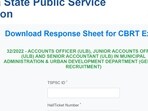 TSPSC releases final answer key for Accounts Officer, Junior Accounts Office and Senior Accountant post