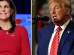 Ex-US President Donald Trump and former South Carolina Governor Nikki Haley Ex-US President Donald Trump and former South Carolina Governor Nikki Haley