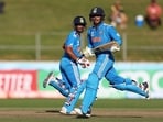 Uday Saharan and Sachin Dhas stitched a memorable stand of 171 in the semifinal match against South Africa Uday Saharan and Sachin Dhas stitched a memorable stand of 171 in the semifinal match against South Africa
