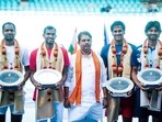 The Indian team thrashed Pakistan 4-0 to secure their place in the Davis Cup World Group I earlier this month.