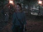 Alia Bhatt in a still from new Poacher promo video. Alia Bhatt in a still from new Poacher promo video.
