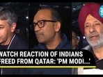 Indian nationals return from Qatar Indian nationals return from Qatar