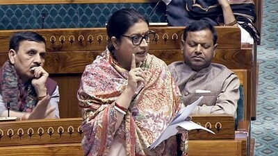 Union Minister of Women and Child Development Smriti Irani. (ANI file photo) Union Minister of Women and Child Development Smriti Irani. (ANI file photo)