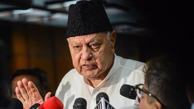 Farooq Abdullah (HT File) Farooq Abdullah (HT File)