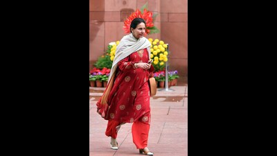 Four-time Patiala MP Preneet Kaur, a prominent face of the Congress in the royal city, is set to join the Bharatiya Janata Party (BJP) next week. (ANI File Photo) Four-time Patiala MP Preneet Kaur, a prominent face of the Congress in the royal city, is set to join the Bharatiya Janata Party (BJP) next week. (ANI File Photo)