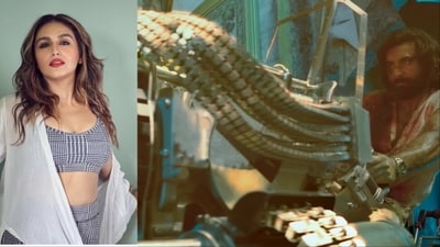 Huma Qureshi enjoyed Ranbir Kapoor's Animal. Huma Qureshi enjoyed Ranbir Kapoor's Animal.