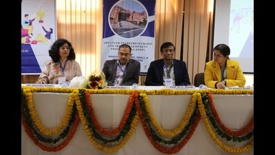 Inaugural session of the five-day workshop underway at IIIT-A in Prayagraj on Feb 12. (HT photo) Inaugural session of the five-day workshop underway at IIIT-A in Prayagraj on Feb 12. (HT photo)