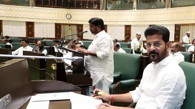 Intervening during the discussion, chief minister A Revanth Reddy sought to known whether the BRS was in support of handing over the projects to the Centre or if it was opposing the development. (ANI)