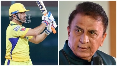 Gavaskar feels the KKR star is MS Dhoni's 'slight copy' (ANI-HT) Gavaskar feels the KKR star is MS Dhoni's 'slight copy' (ANI-HT)