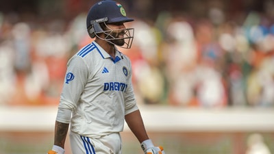 India's Ravindra Jadeja walks off the ground after being run out during the fourth day of the first Test vs England (PTI) India's Ravindra Jadeja walks off the ground after being run out during the fourth day of the first Test vs England (PTI)