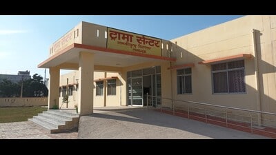 The trauma centre in Jankipuram Extension (Gaurav Saigal/HT)
