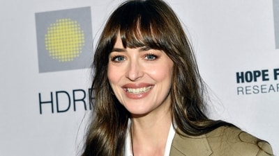 Dakota Johnson will be next seen in Madame Web. (AP)